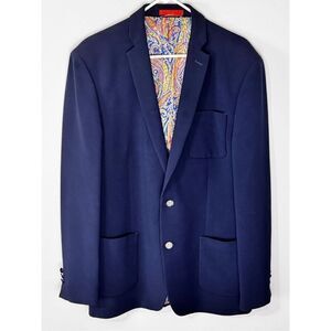 TALLIA Navy Blue 42 Long Blazer